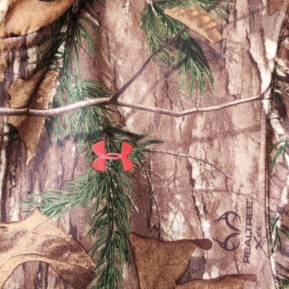 REALTREE X UNDER ARMOUR JACKET | Cold Gear | Loose fit | Women’s Medium Camo - Picture 6 of 10
